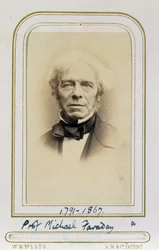 Portrait de Michael Faraday (1791-1867)